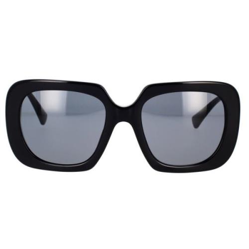 Versace Fyrkantiga solglasögon Ve4434 Gb1/87 Black, Unisex