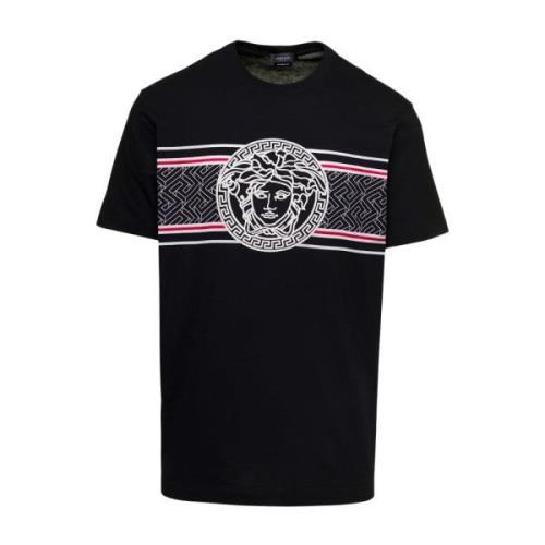 Versace Svarta T-shirts och Polos Black, Herr