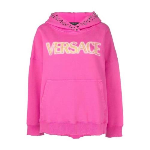Versace Mysig Stilfull Sweatshirt Pink, Dam