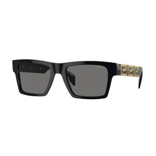 Versace Stiliga Solglasögon Uppgradering Black, Unisex