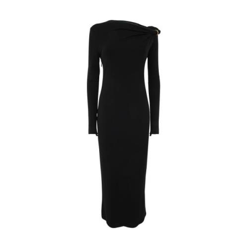 Versace Maxi daglig klänning Black, Dam