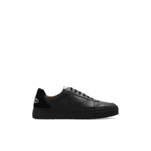 Vivienne Westwood Klassiska tränarsneakers Black, Herr