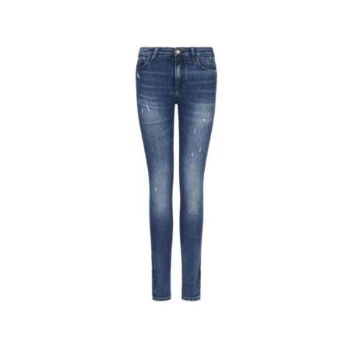 Armani Exchange 5-Ficks Jeans Blue, Dam