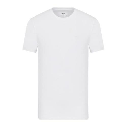 Armani Exchange T-shirts och Polos Vit White, Herr