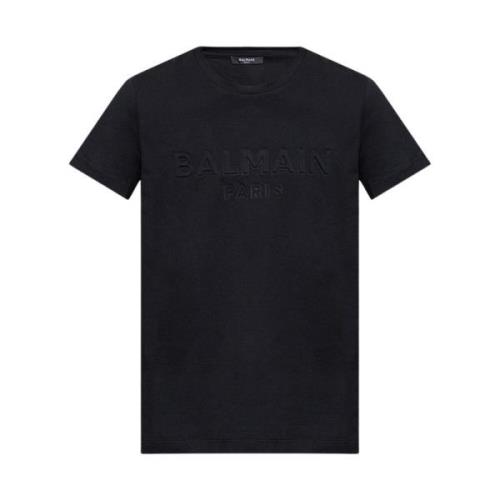 Balmain T-shirt Black, Herr