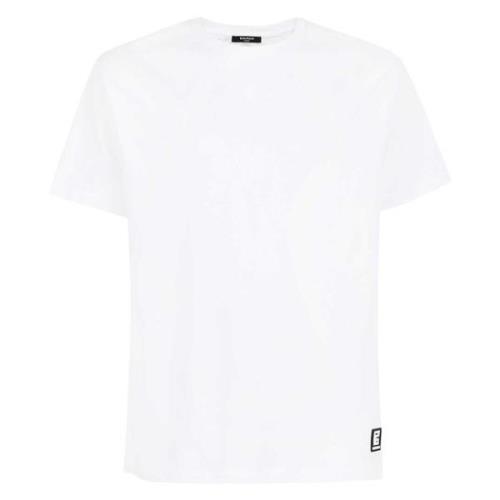 Balmain T-Shirt White, Herr