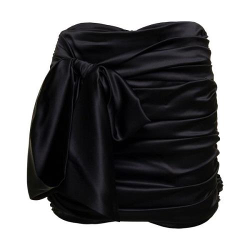 Dolce & Gabbana Svart Minikjol - Look28 Black, Dam