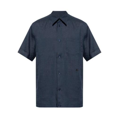 Dolce & Gabbana Short-sleeved shirt Blue, Herr