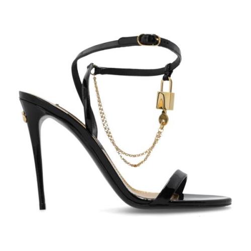 Dolce & Gabbana ‘Keira’ klack sandaler Black, Dam