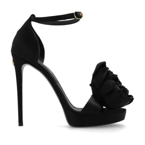 Dolce & Gabbana ‘Keira’ platåsandaler Black, Dam