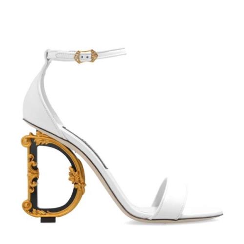 Dolce & Gabbana Sandaler med klack White, Dam