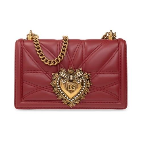 Dolce & Gabbana ‘Devotion Medium’ axelväska Red, Dam