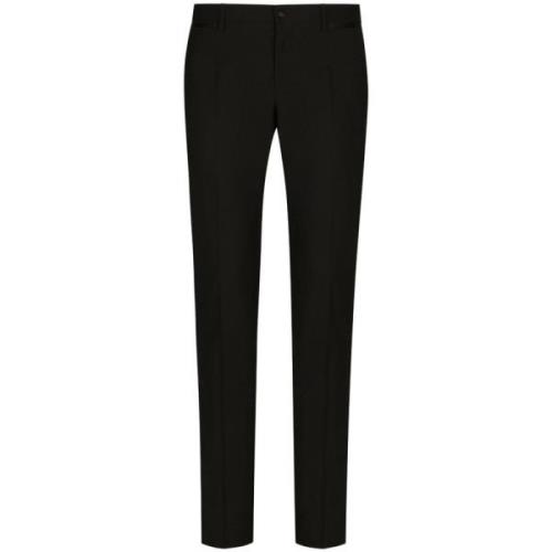 Dolce & Gabbana Svarta Byxor - Pantalone Black, Herr