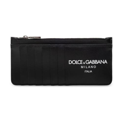 Dolce & Gabbana Korthållare med logotyp Black, Unisex