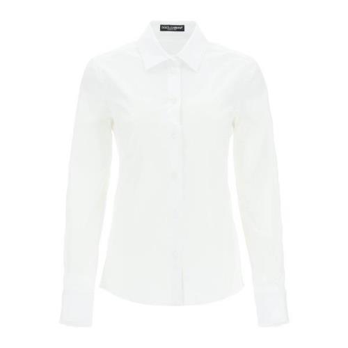 Dolce & Gabbana Camisa Stilfull Skjorta White, Dam