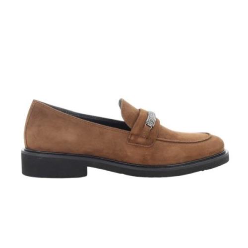 Gabor Cognac Loafers för Kvinnor Brown, Dam