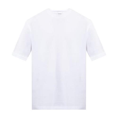 Salvatore Ferragamo T-shirt med logotyp White, Herr