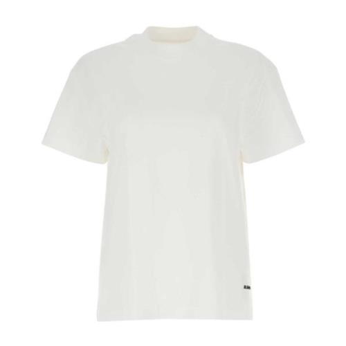 Jil Sander Vitt bomull T-shirt set White, Dam