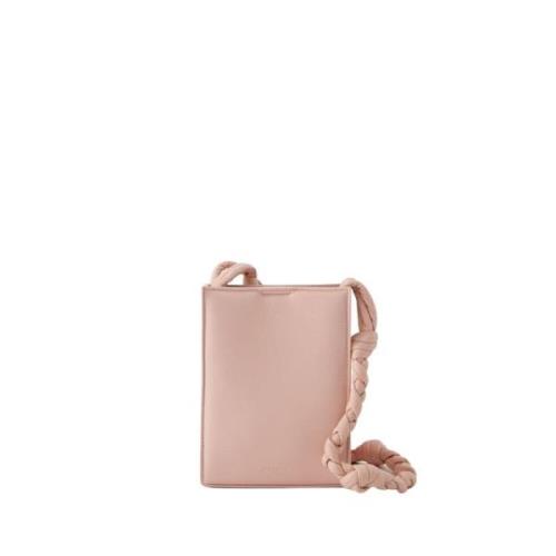 Jil Sander Tangle Sm Vadderad Crossbody - Läder - Sepia Rose Pink, Dam