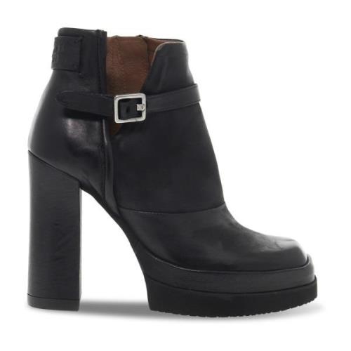 A.s.98 Ankle Boots Black, Dam