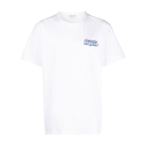 Alexander McQueen Logotyp T-shirt med korta ärmar White, Herr