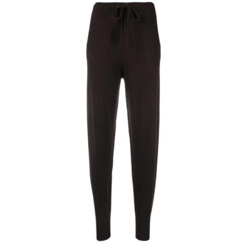 Allude Suit Trousers Black, Dam