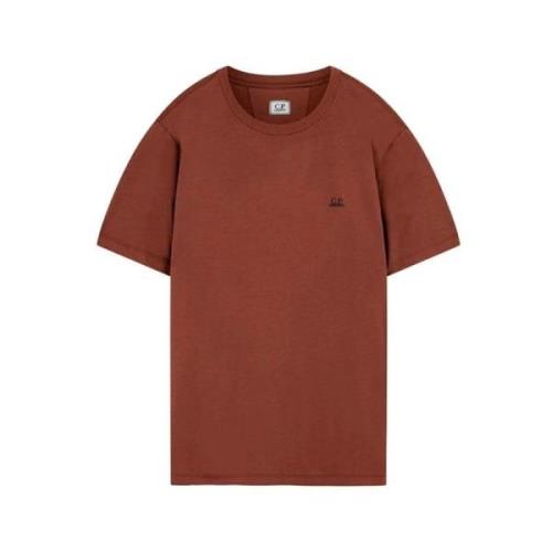 C.p. Company Henna-M T-shirt med huvglasstryck Red, Herr