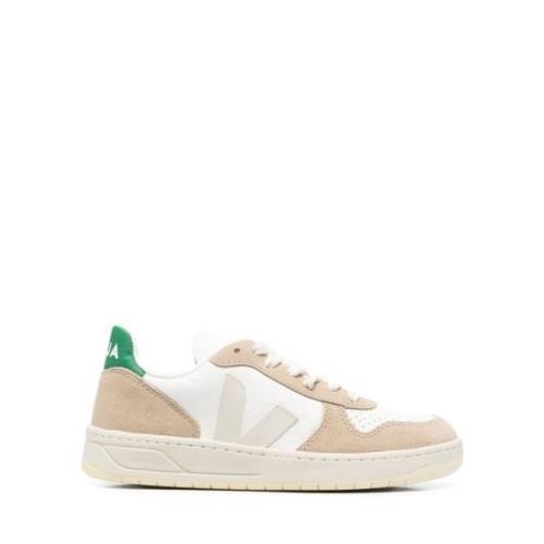 Veja Stiliga Low-Top Sneakers i Extra-Vit/Sahara/Smaragd Multicolor, D...