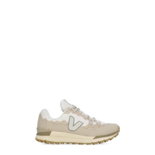 Veja Beige Tech Tyg Sneakers för Kvinnor Beige, Dam