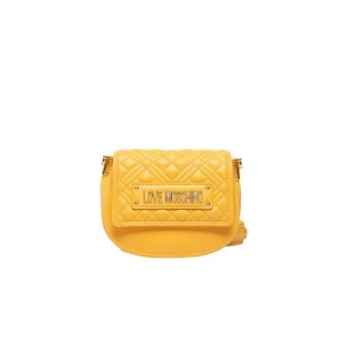 Love Moschino Shoulder Bags Yellow, Dam