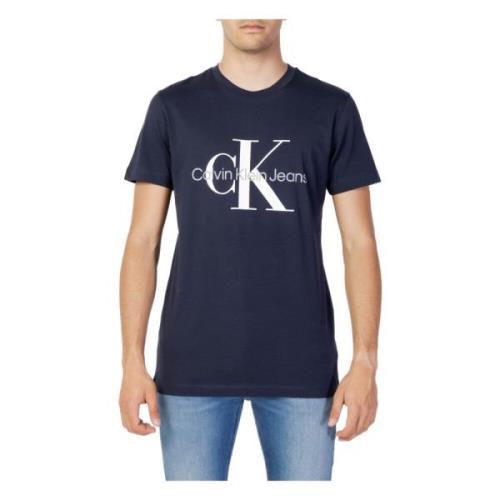 Calvin Klein Jeans T-Shirts Blue, Herr