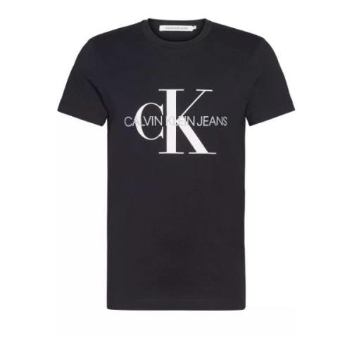 Calvin Klein Jeans Herr Tryckt T-shirt Black, Herr