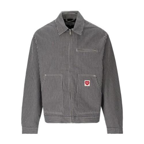 Carhartt Wip Light Jackets Blue, Herr