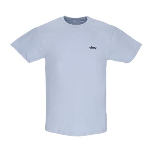 Obey T-Shirts Gray, Herr