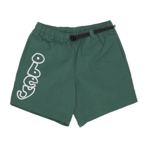 Obey Casual Shorts Green, Herr