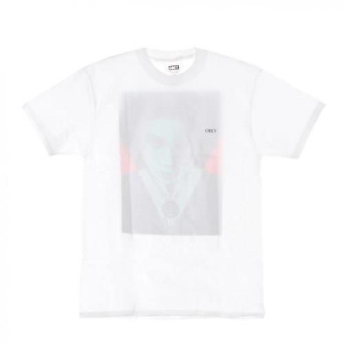 Obey Justice Aktivist Classic Tee White, Herr