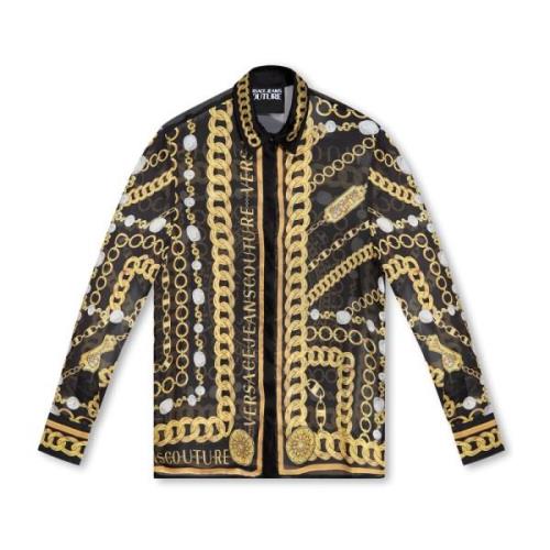 Versace Jeans Couture Tryckt skjorta Multicolor, Dam