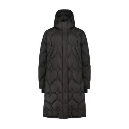 Fabienne Chapot Prisca Lång Puffer Black, Dam