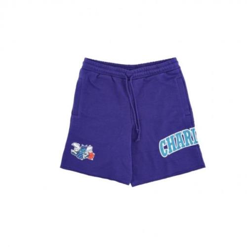 Mitchell & Ness NBA Game Day French Terry Short Hardwood Blue, Herr