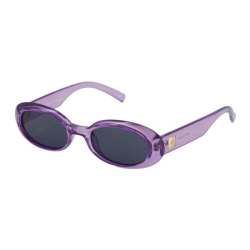 Le Specs Sunglasses Purple, Unisex