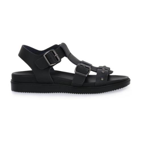 Igi&Co Flat Sandals Black, Dam