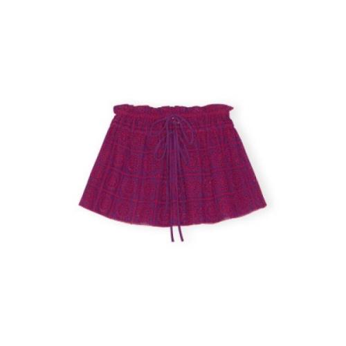 Ganni Skirts Purple, Dam