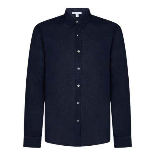 James Perse Casual Shirts Blue, Herr
