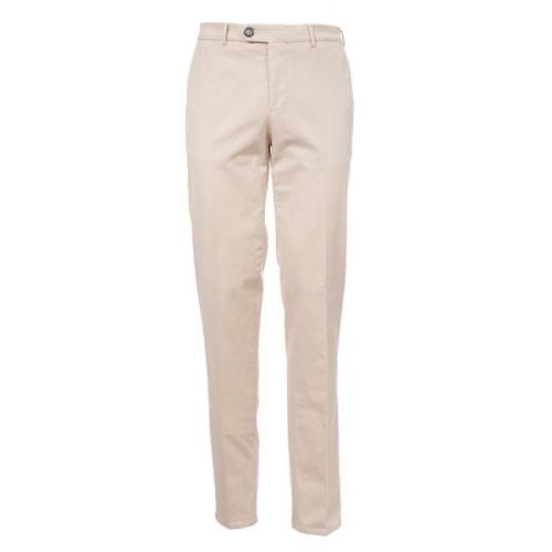 Brunello Cucinelli Bomulls Chino Byxor Beige, Herr