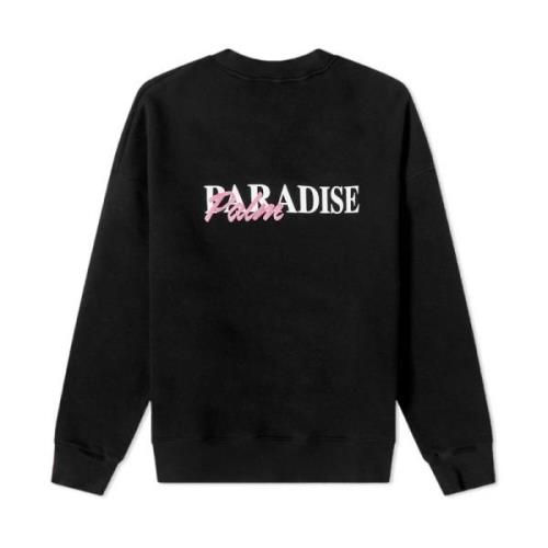 Palm Angels Sweatshirt, Klisk Modell Black, Dam