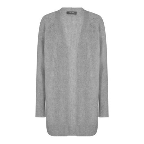 MOS Mosh Thora Lång Cardigan Gray, Dam