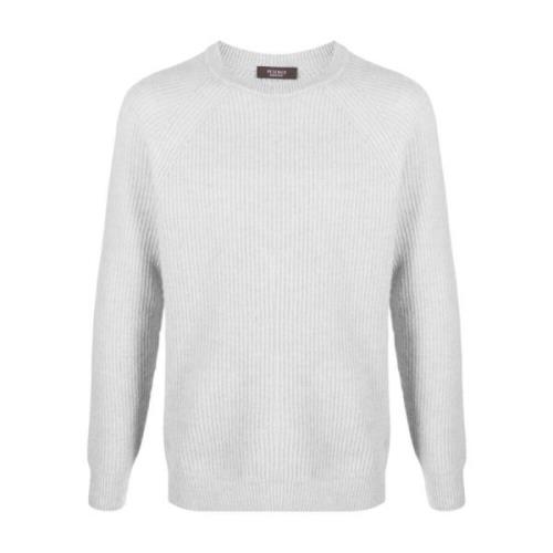 Peserico 76A Sweater - Stilren och Bekväm Gray, Herr