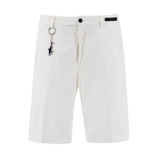 Paul & Shark Avslappnade shorts White, Herr