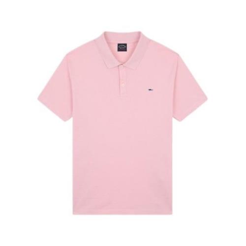 Paul & Shark Polo Shirt Pink, Herr