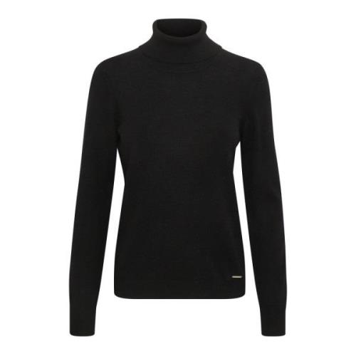 InWear Turtleneck Tröja Black, Dam